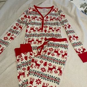 Hanna Anderson Christmas pjs Organic cotton XS